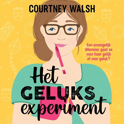 Het geluksexperiment, Courtney Walsh - Luisterboek MP3 - 9789029735650