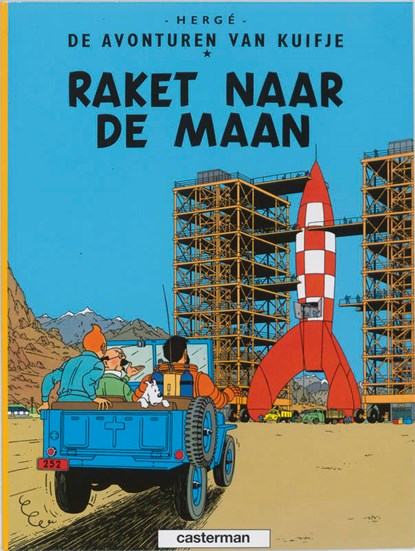 Raket naar de maan, Hergé - Paperback - 9789030325123