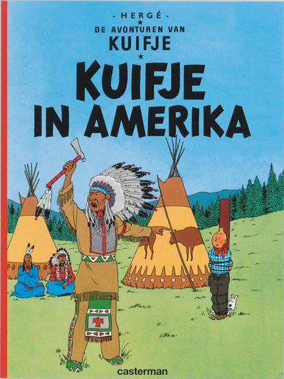 Kuifje in Amerika, Hergé - Paperback - 9789030325192