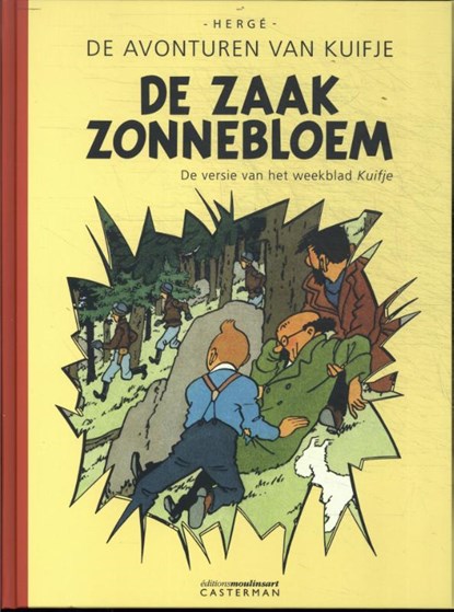 De zaak Zonnebloem, Hergé - Gebonden - 9789030378433
