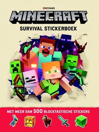 Minecraft Survival Stickerboek, Craig Jelly ; Stephanie Milton - Paperback - 9789030503491
