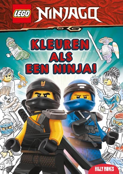 LEGO Ninjago kleurboek - Kleuren als een ninja, niet bekend - Paperback - 9789030508854