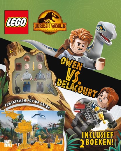 LEGO Jurassic World - Owen vs Delacourt, niet bekend - Gebonden - 9789030508878