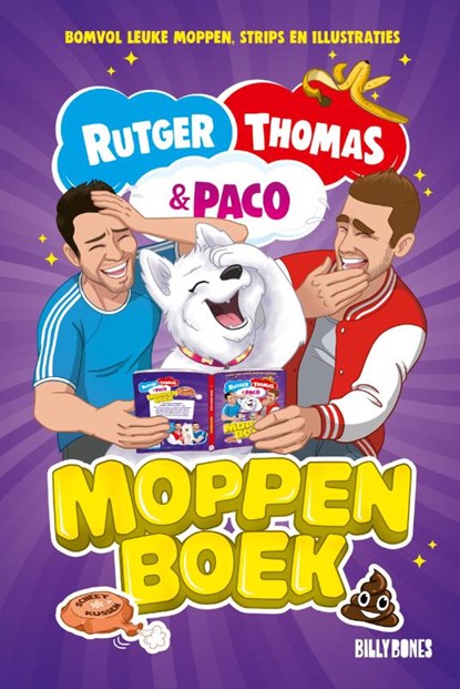 Het Moppenboek van Rutger, Thomas en Paco, Rutger Vink ; Thomas van Grinsven - Paperback - 9789030509882