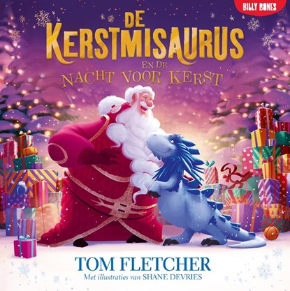 De Kerstmisaurus en de nacht voor de kerst, Tom Fletcher - Gebonden - 9789030510284