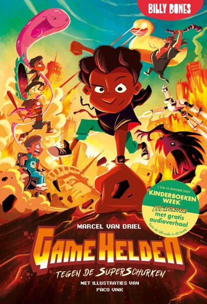 Game Helden tegen de superschurken, Marcel van Driel - Gebonden - 9789030510406