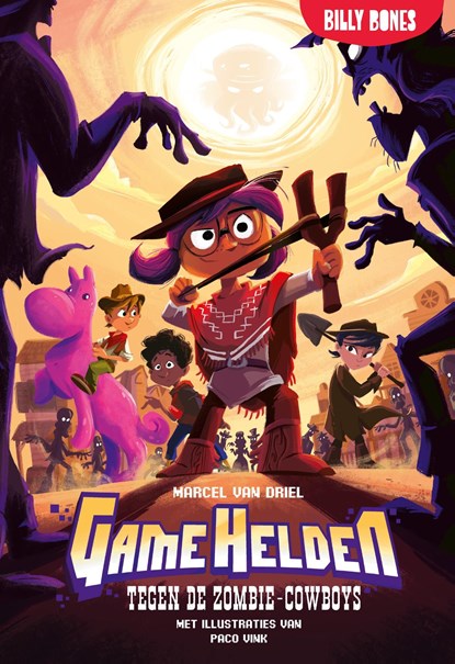 Game Helden tegen de zombie-cowboys, Marcel van Driel - Ebook - 9789030511540
