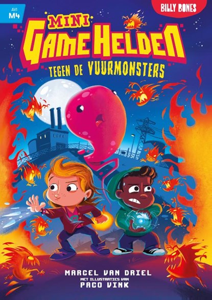 Mini Game Helden tegen de vuurmonsters, Marcel van Driel - Gebonden - 9789030511779