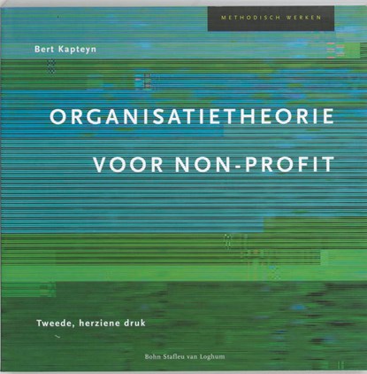 Organisatietheorie voor non-profit, B. Kapteyn - Paperback - 9789031328543