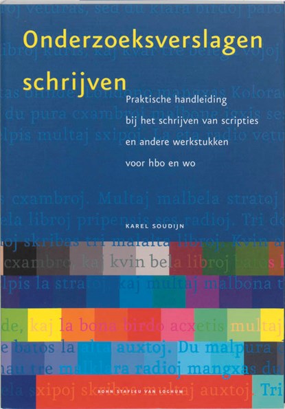 Onderzoeksverslagen schrijven, Karel Soudijn - Paperback - 9789031343362