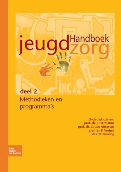 Handboek jeugdzorg 2 methodieken van programma's, J. Hermanns - Paperback - 9789031346417