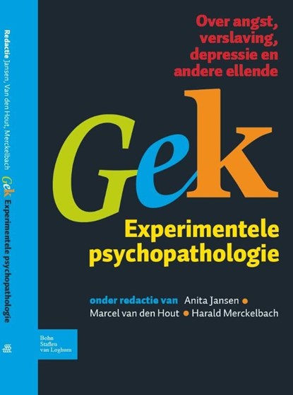 Gek, Experimentele psychopathologie, Anita Jansen ; Harald Merckelbach - Ebook - 9789031376407