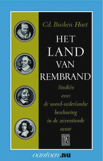 Het land van van Rembrand II, Cd. Busken Huet - Paperback - 9789031504442
