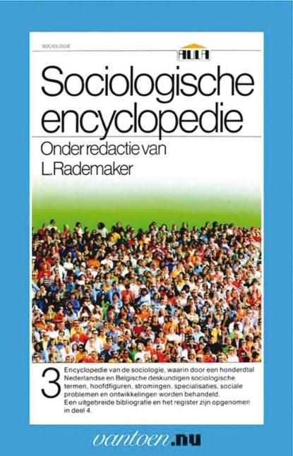 Sociologische encyclopedie 3, L. Rademaker - Paperback - 9789031507405
