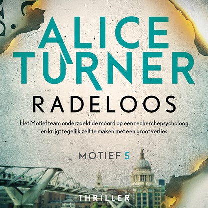 Radeloos, Alice Turner - Luisterboek MP3 - 9789032520588