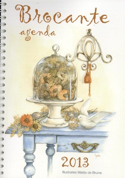 Brocante agenda, Mattie de Bruine - Paperback - 9789033632617