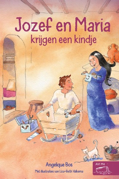 Jozef en Maria krijgen een kindje, Angelique Bos - Gebonden - 9789033884368