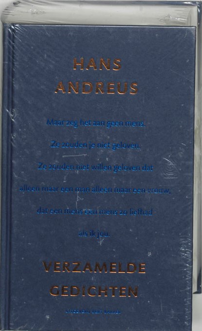 Verzamelde gedichten, H. Andreus - Gebonden - 9789035126978