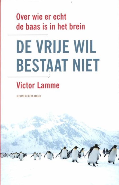 De vrije wil bestaat niet, Victor Lamme - Paperback - 9789035137349
