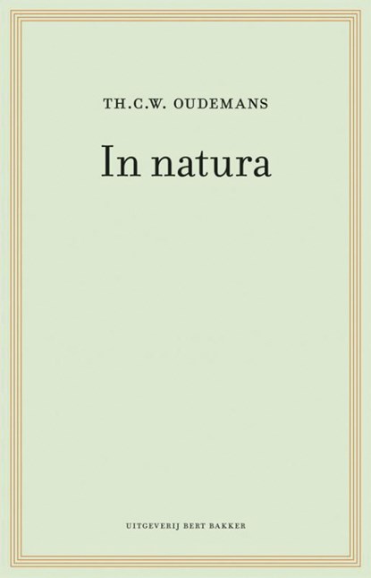 In natura, Wouter Oudemans - Paperback - 9789035138681