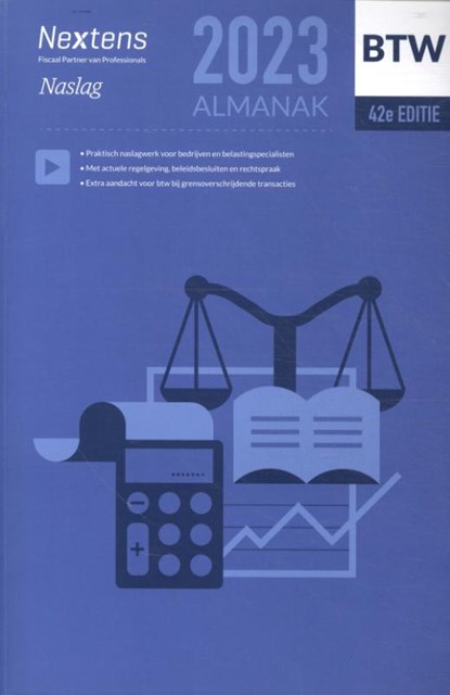 Nextens BTW Almanak 2023, Nico van Duijn - Paperback - 9789035200159