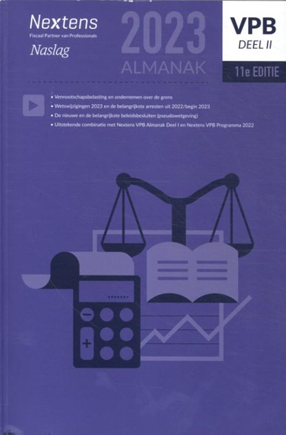 Nextens VPB Almanak II, P. Tomesen - Paperback - 9789035200203