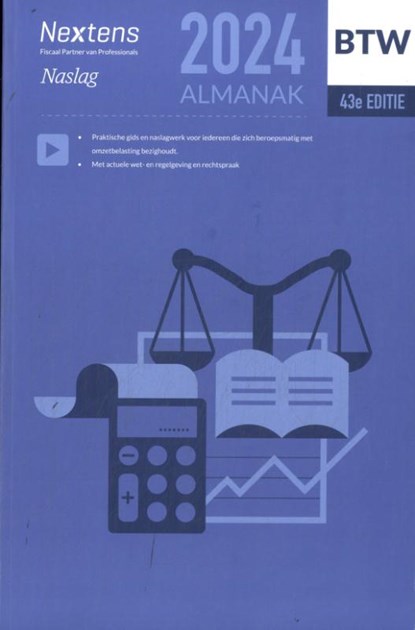 Nextens BTW Almanak 2024, Nico van Duijn - Paperback - 9789035200210