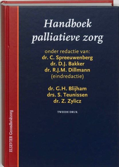 Handboek palliatieve zorg, C. Spreeuwenberg - Paperback - 9789035228016