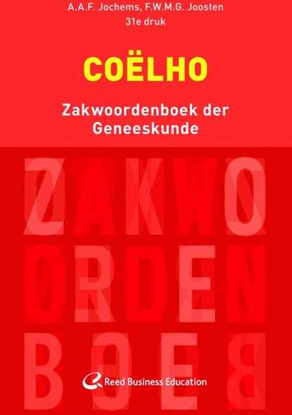 Coëlho zakwoordenboek der geneeskunde, A.A.F. Jochems ; F.W.M.G. Joosten - Gebonden - 9789035237186
