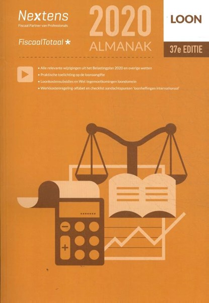Nextens Loon Almanak 2020, niet bekend - Paperback - 9789035249936