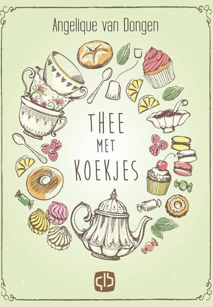 Thee met koekjes, Angelique van Dongen - Gebonden - 9789036432085