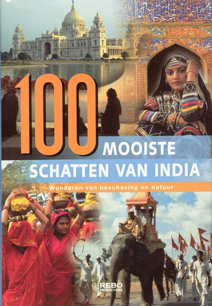 100 Mooiste schatten van India, N. Grover - Gebonden - 9789036622738