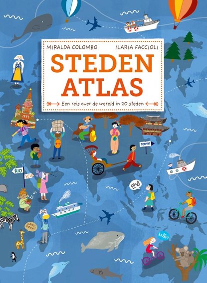 Stedenatlas, Miralda Colombo - Gebonden - 9789036635882
