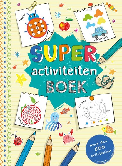SUPER activiteitenboek, niet bekend - Paperback - 9789036637855