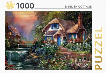 English cottage - puzzel 1000 stukjes, niet bekend - Overig - 9789036639460