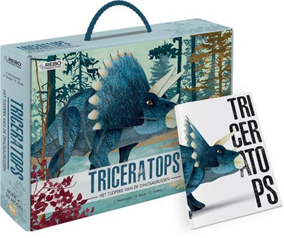 Triceratops - Boek + 3D-puzzel, Ester Tomè - Paperback - 9789036641876