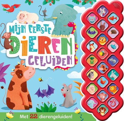 Geluidenboek - Mijn eerste dierengeluiden, niet bekend - Gebonden - 9789036643368