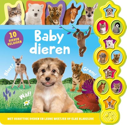 Geluidenboek - Babydieren, Kathryn Beer - Overig - 9789036643450