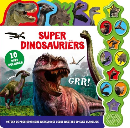 Geluidenboek - Superdinosauriërs, Kathryn Beer - Overig - 9789036643474
