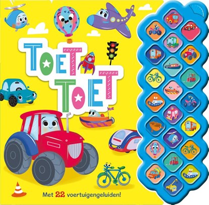 Toet toet - geluidenboek 22 geluiden, Claire Mowat - Gebonden - 9789036644624