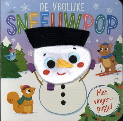 De vrolijke sneeuwpop - Vingerpopboek, Claire Mowat - Gebonden - 9789036644686