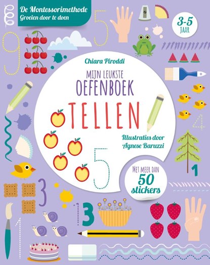 Tellen - Mijn leukste oefenboek, Chiara Piroddi - Paperback - 9789036644990