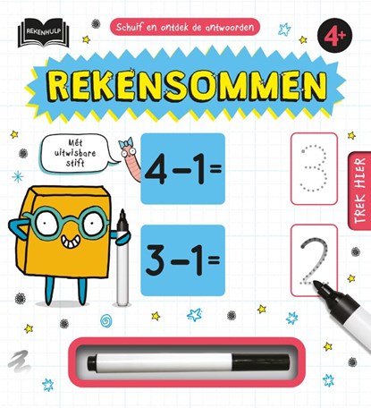 Rekensommen 4+, Suzanne Fossey - Gebonden - 9789036645881