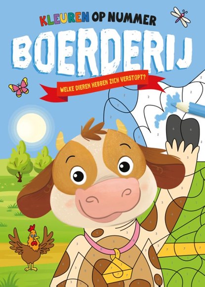 Boerderij - Kleuren op nummer, Hannah Campling - Paperback - 9789036646536