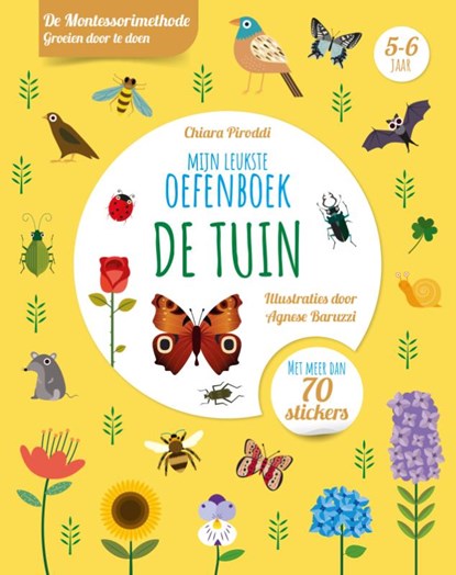 Mijn leukste oefenboek de tuin, Chiara Piroddi - Paperback - 9789036646901