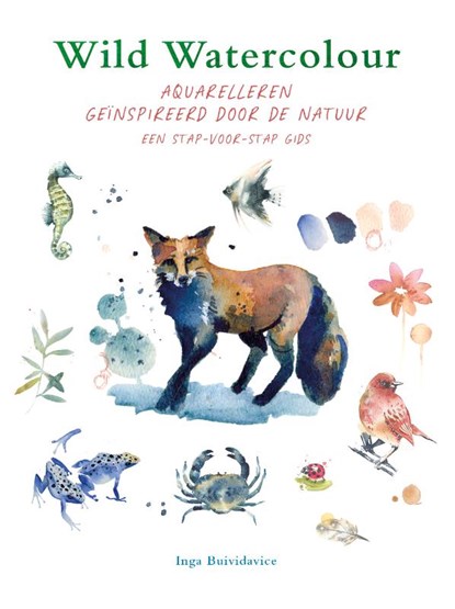 Wild watercolour, Inga Buividavice - Paperback - 9789036648141