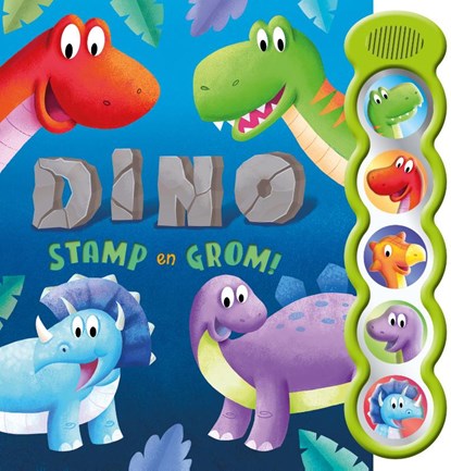 Dino STAMP en GROM!, James Phoenix - Gebonden - 9789036648332