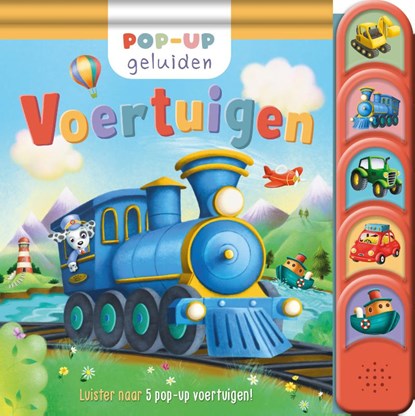 Voertuigen – Pop-up geluidenboek, James Phoenix - Gebonden - 9789036649407