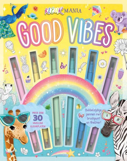 Good vibes - Kleurmania, Daisy Edwards ; Millie Monaghan - Gebonden - 9789036649438