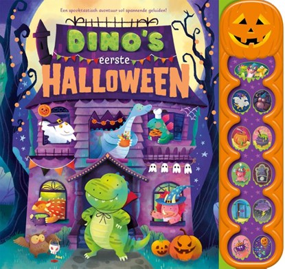Dino's eerste Halloween, Eleanor Hemsley ; Hannah Campling - Gebonden - 9789036649780